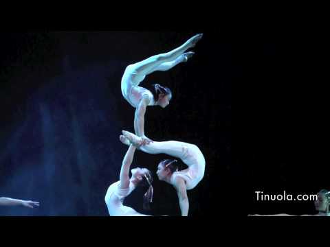 Chinese Acrobats Show Their Talent On Skates