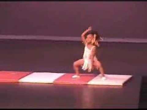 Tina Turner Dance by 4 Year Old Gymnast