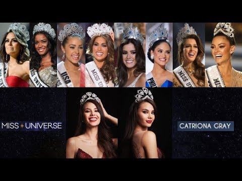Miss Universe Winners Since 1952